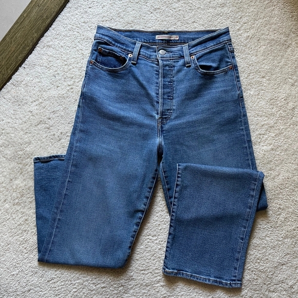 Levi's Denim - Levi's Ribcage Straight Ankle High Rise Women's Jeans Size 29/27